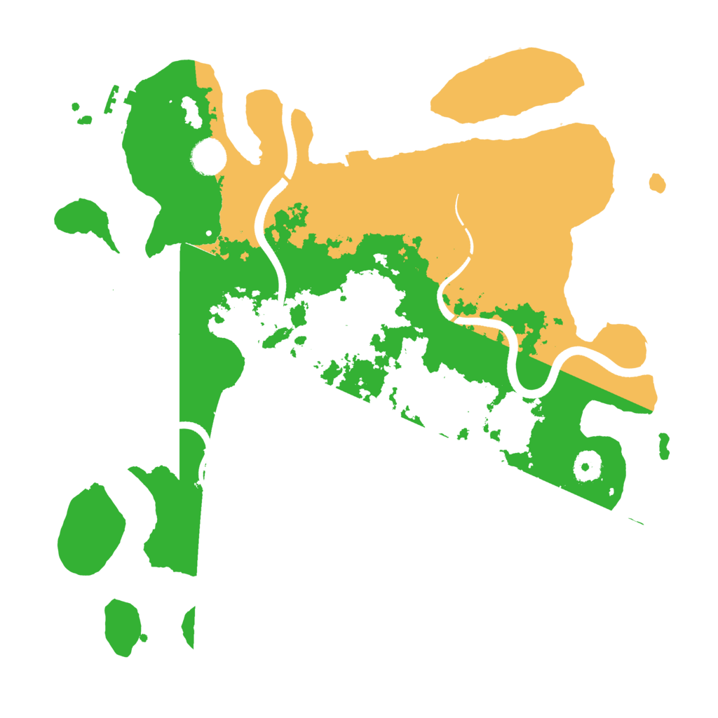 Biome Rust Map: Procedural Map, Size: 3615, Seed: 1609226521