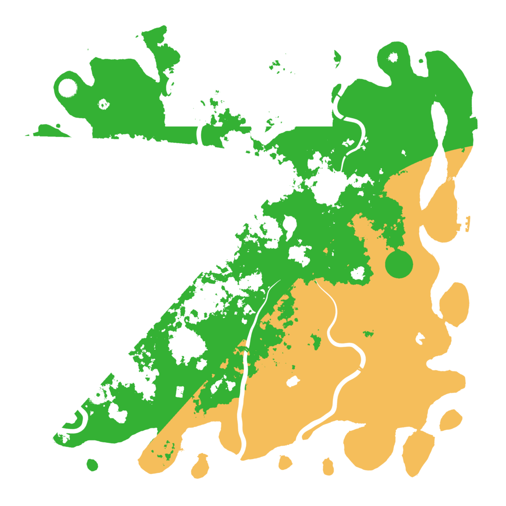 Biome Rust Map: Procedural Map, Size: 4800, Seed: 52373396