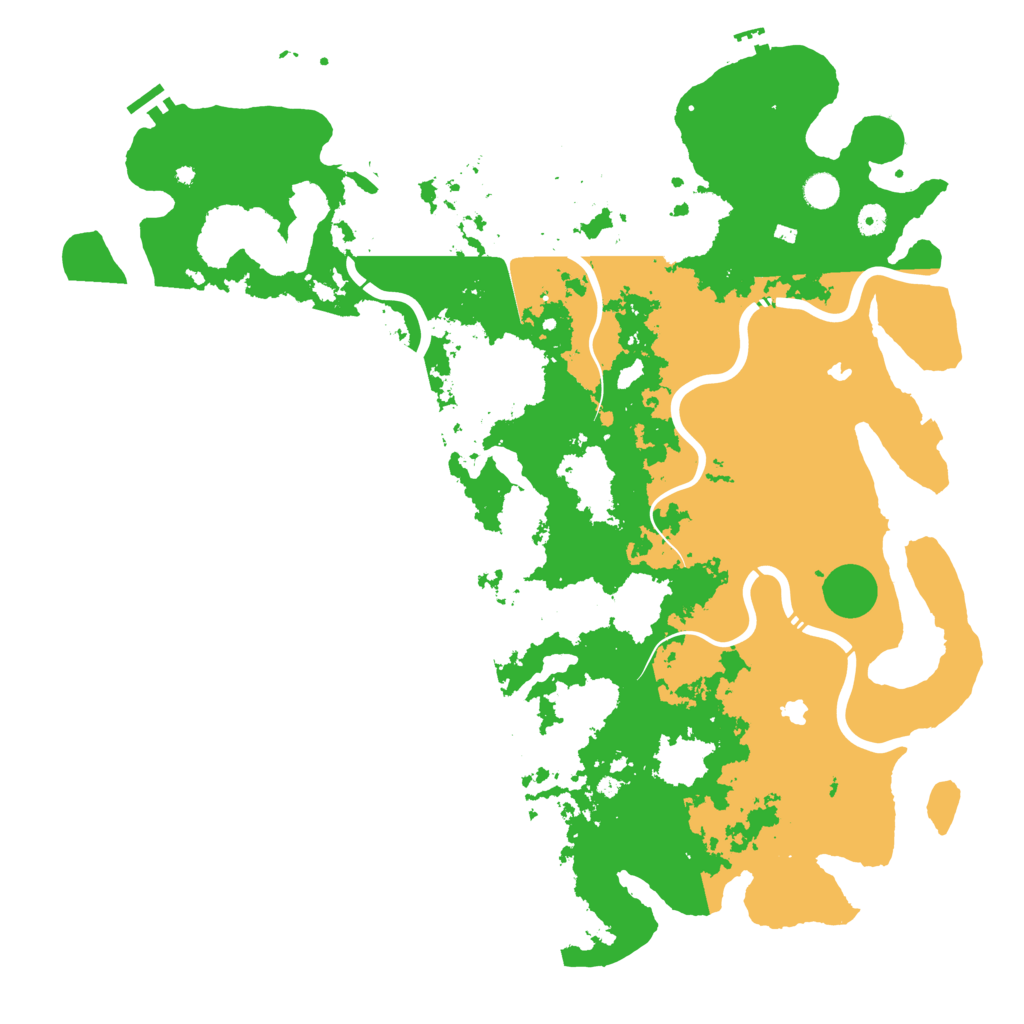 Biome Rust Map: Procedural Map, Size: 5000, Seed: 1513353016