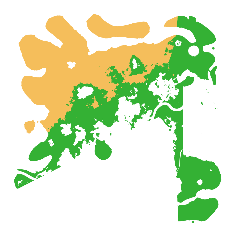 Biome Rust Map: Procedural Map, Size: 4000, Seed: 1301555540