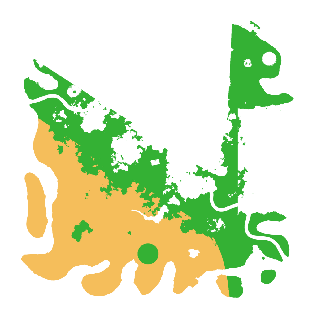 Biome Rust Map: Procedural Map, Size: 4000, Seed: 35693074