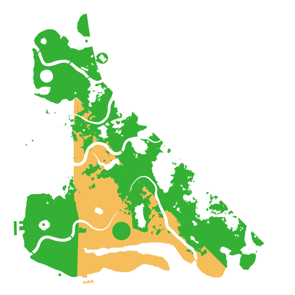 Biome Rust Map: Procedural Map, Size: 4250, Seed: 1624816690