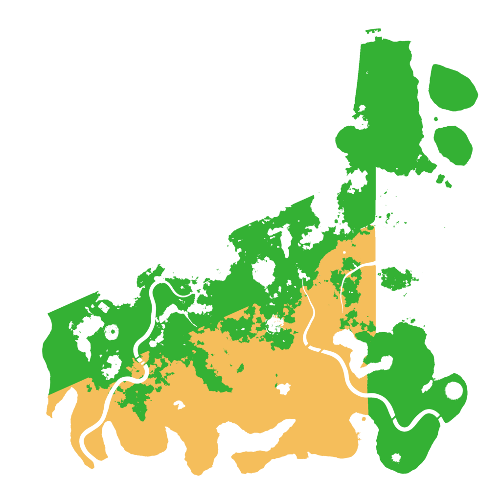 Biome Rust Map: Procedural Map, Size: 5000, Seed: 20240815