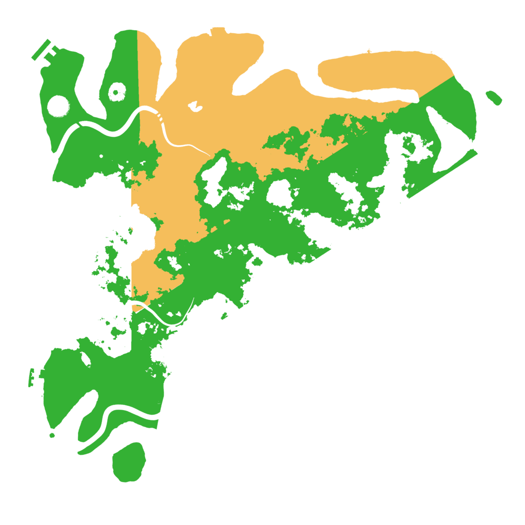 Biome Rust Map: Procedural Map, Size: 4250, Seed: 1952204092
