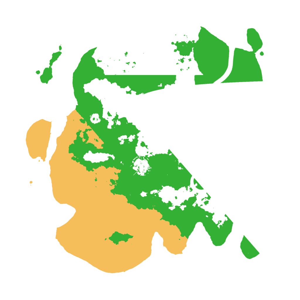 Biome Rust Map: Procedural Map, Size: 3000, Seed: 76383