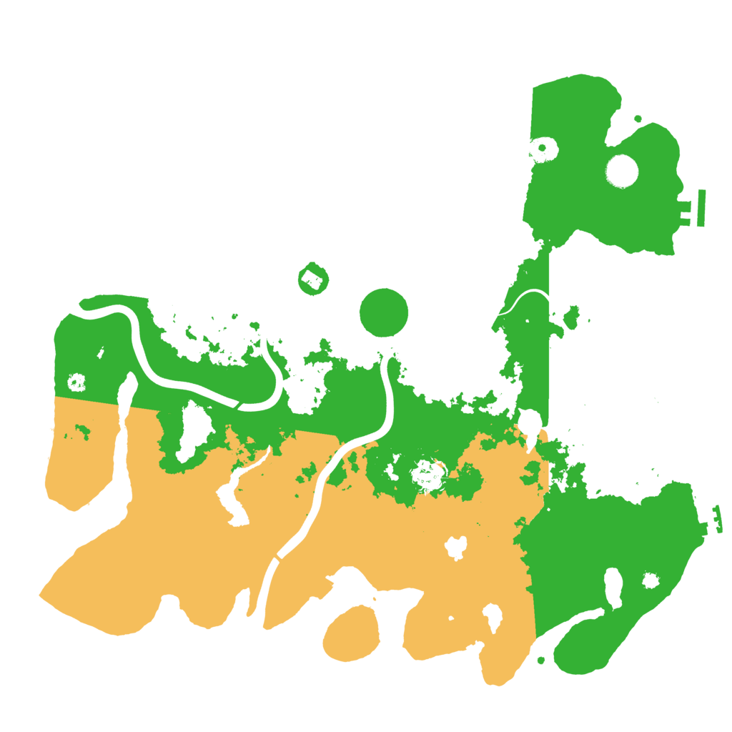 Biome Rust Map: Procedural Map, Size: 4000, Seed: 2469953