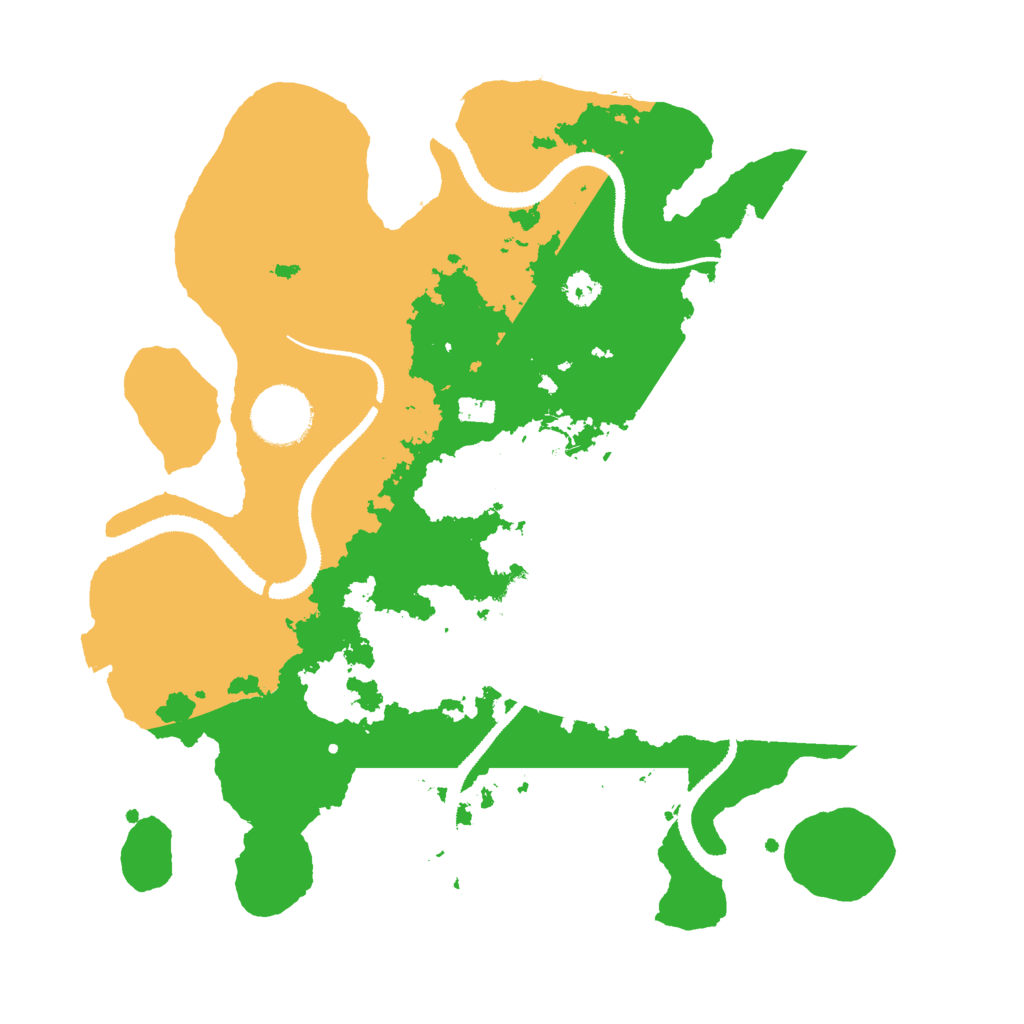 Biome Rust Map: Procedural Map, Size: 3000, Seed: 1565
