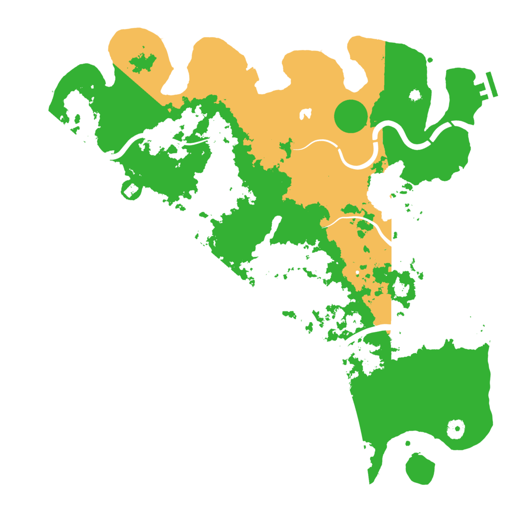 Biome Rust Map: Procedural Map, Size: 4125, Seed: 1030437437