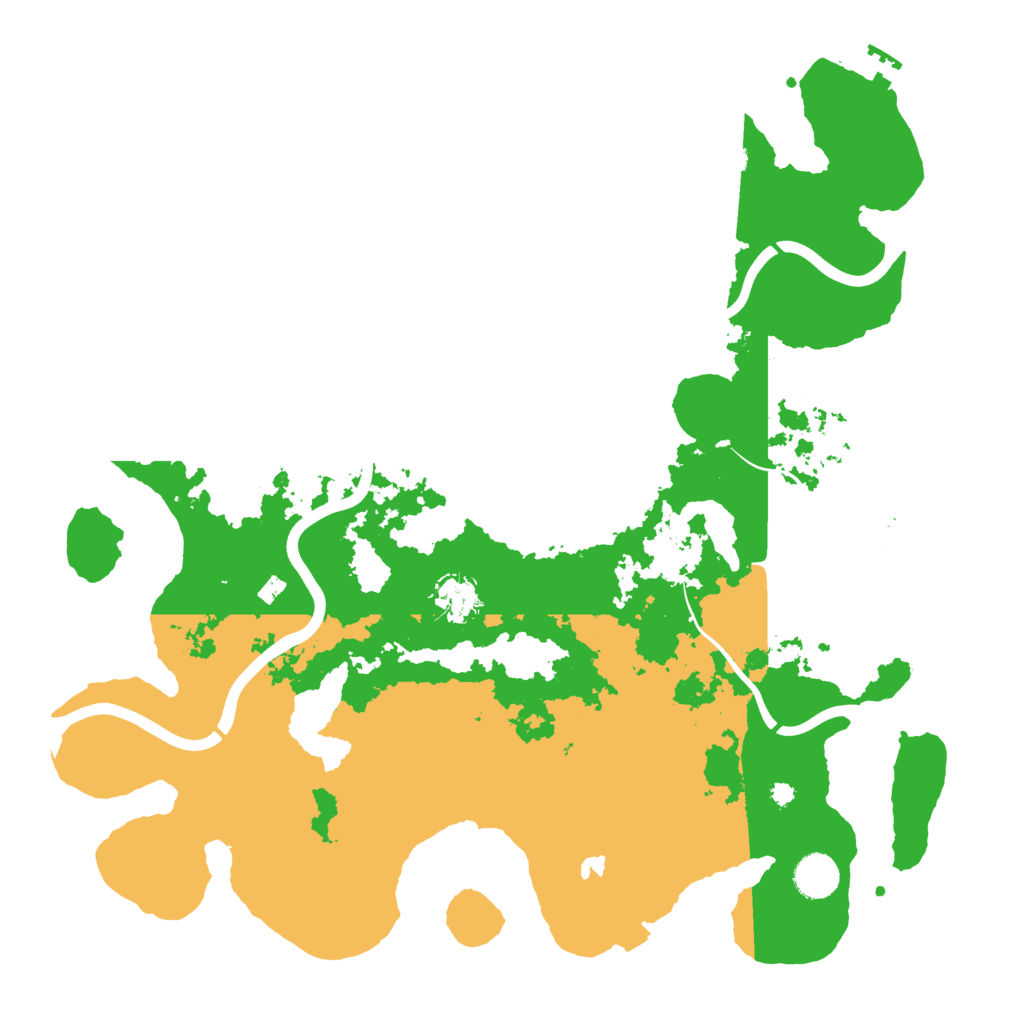 Biome Rust Map: Procedural Map, Size: 4000, Seed: 1877886408