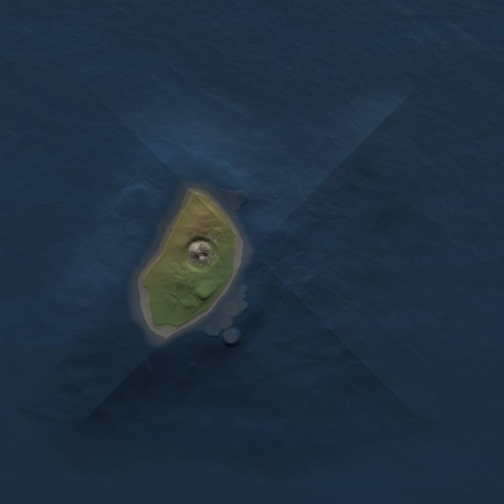 Rust Map: Procedural Map, Size: 1000, Seed: 395652451, 1 Monuments