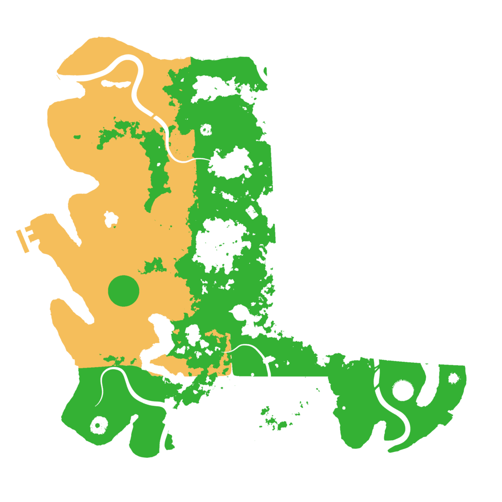 Biome Rust Map: Procedural Map, Size: 4250, Seed: 313689078