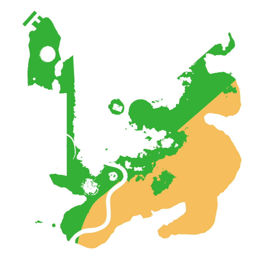Biome Rust Map: Procedural Map, Size: 3000, Seed: 37494