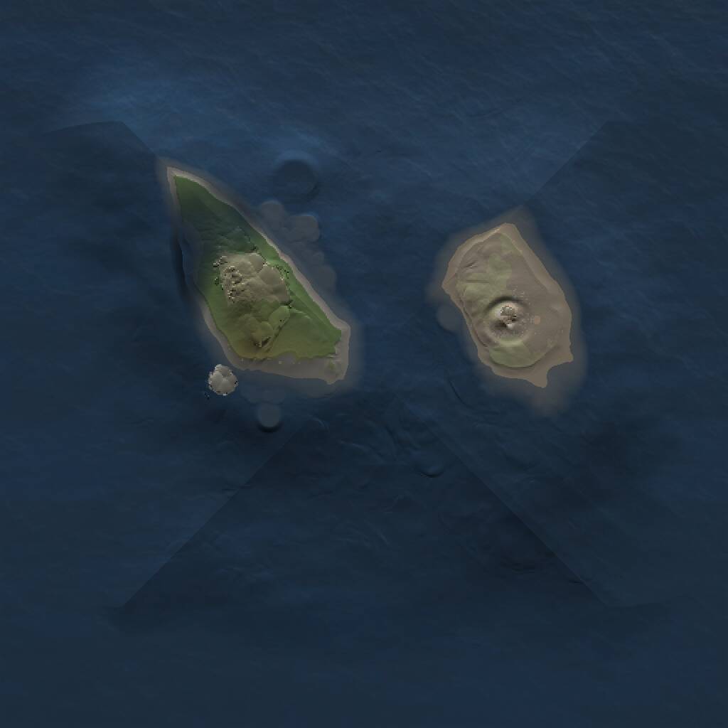 Rust Map: Procedural Map, Size: 1000, Seed: 3435324, 1 Monuments