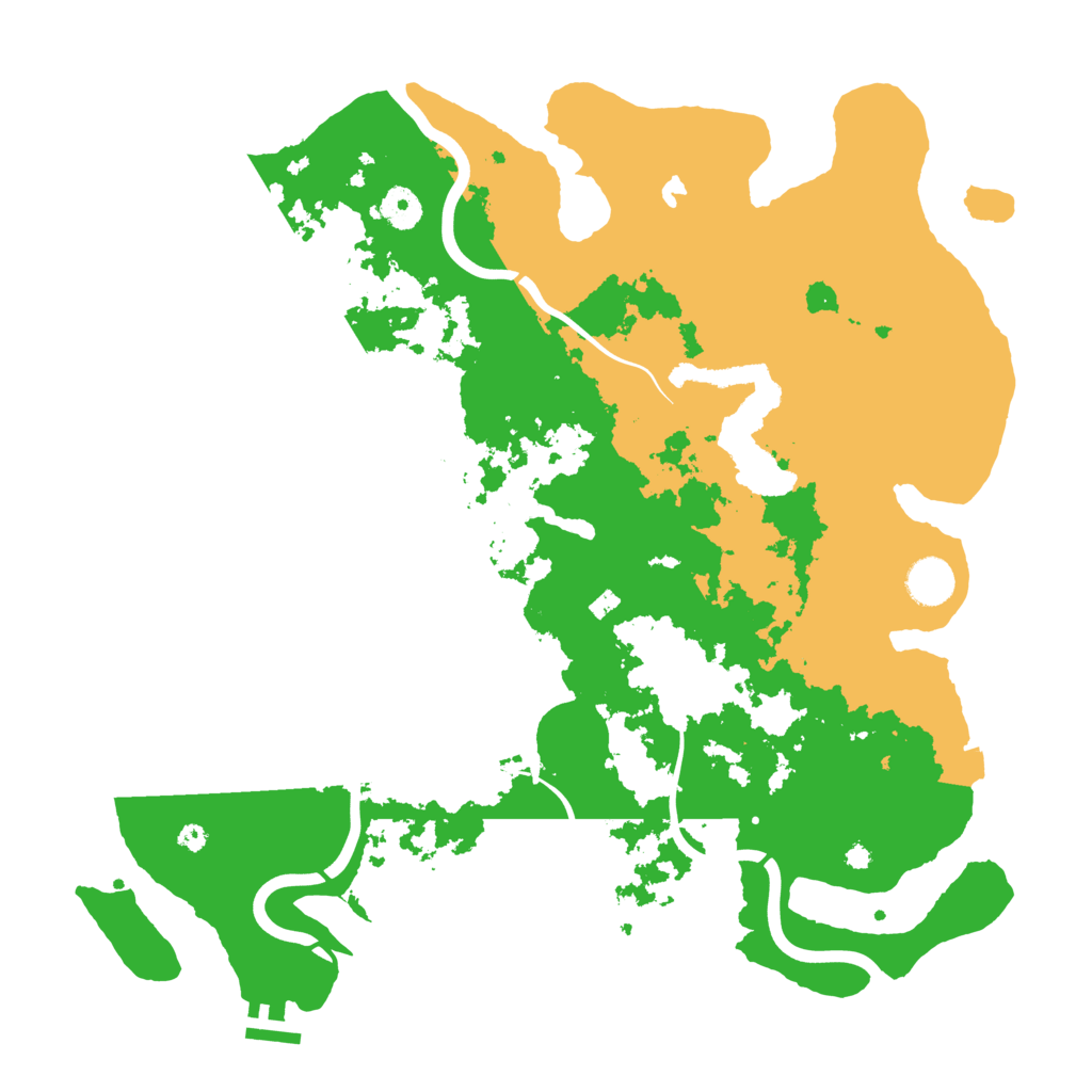 Biome Rust Map: Procedural Map, Size: 4000, Seed: 106062025