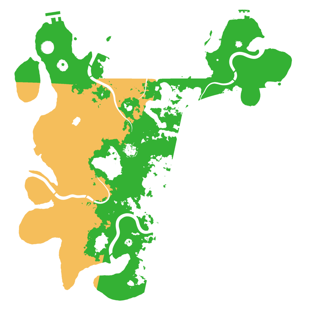 Biome Rust Map: Procedural Map, Size: 4250, Seed: 14295503