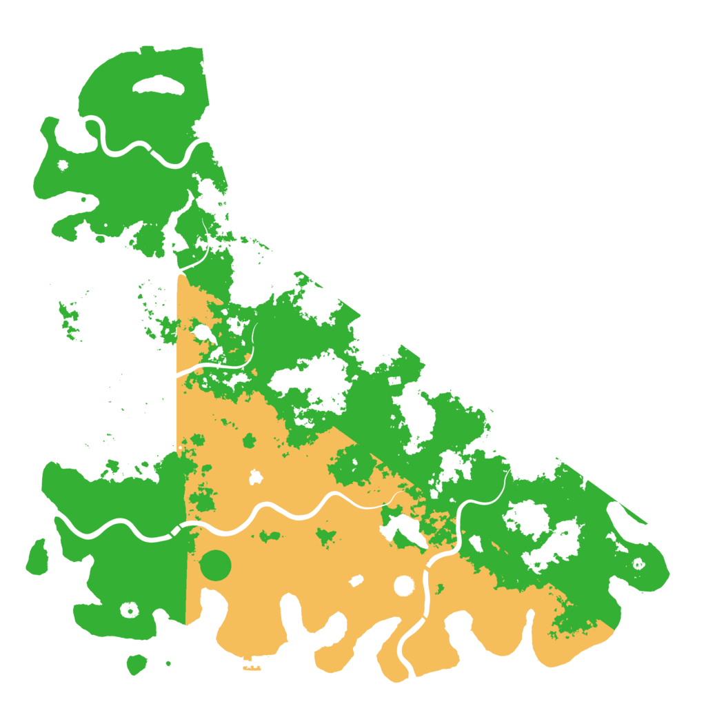 Biome Rust Map: Procedural Map, Size: 6000, Seed: 763241098