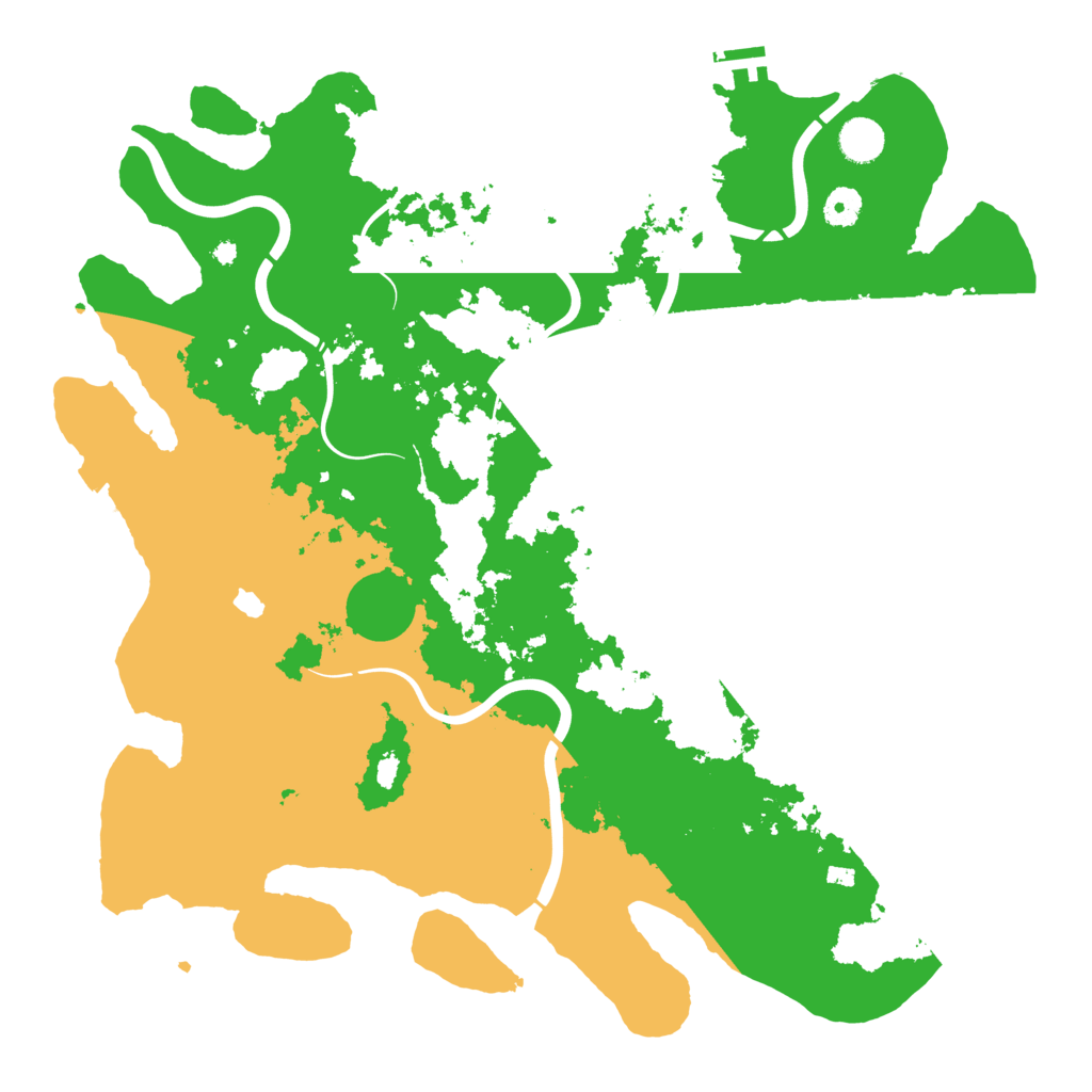 Biome Rust Map: Procedural Map, Size: 4250, Seed: 1204397079