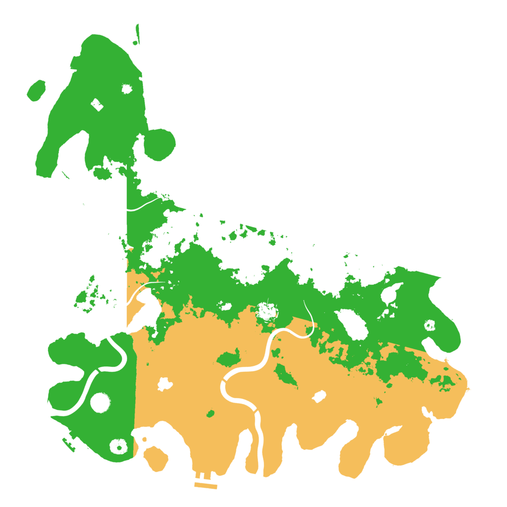 Biome Rust Map: Procedural Map, Size: 4500, Seed: 1490663617
