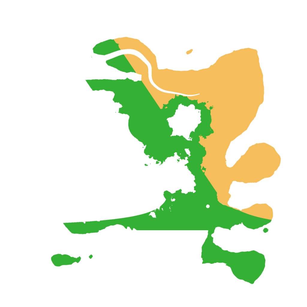Biome Rust Map: Procedural Map, Size: 2500, Seed: 81937