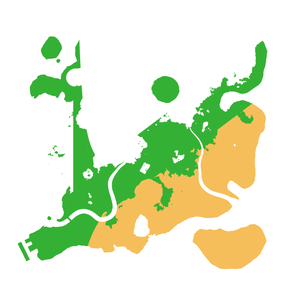 Biome Rust Map: Procedural Map, Size: 2980, Seed: 22480