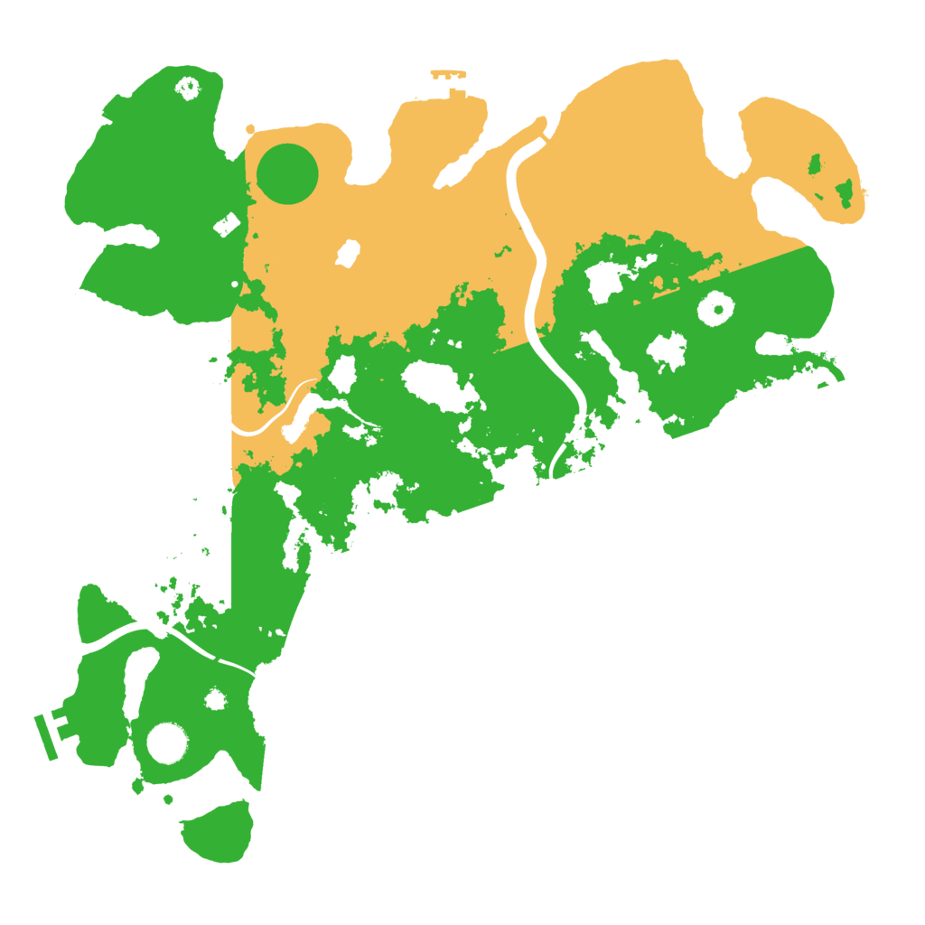 Biome Rust Map: Procedural Map, Size: 4000, Seed: 500250294