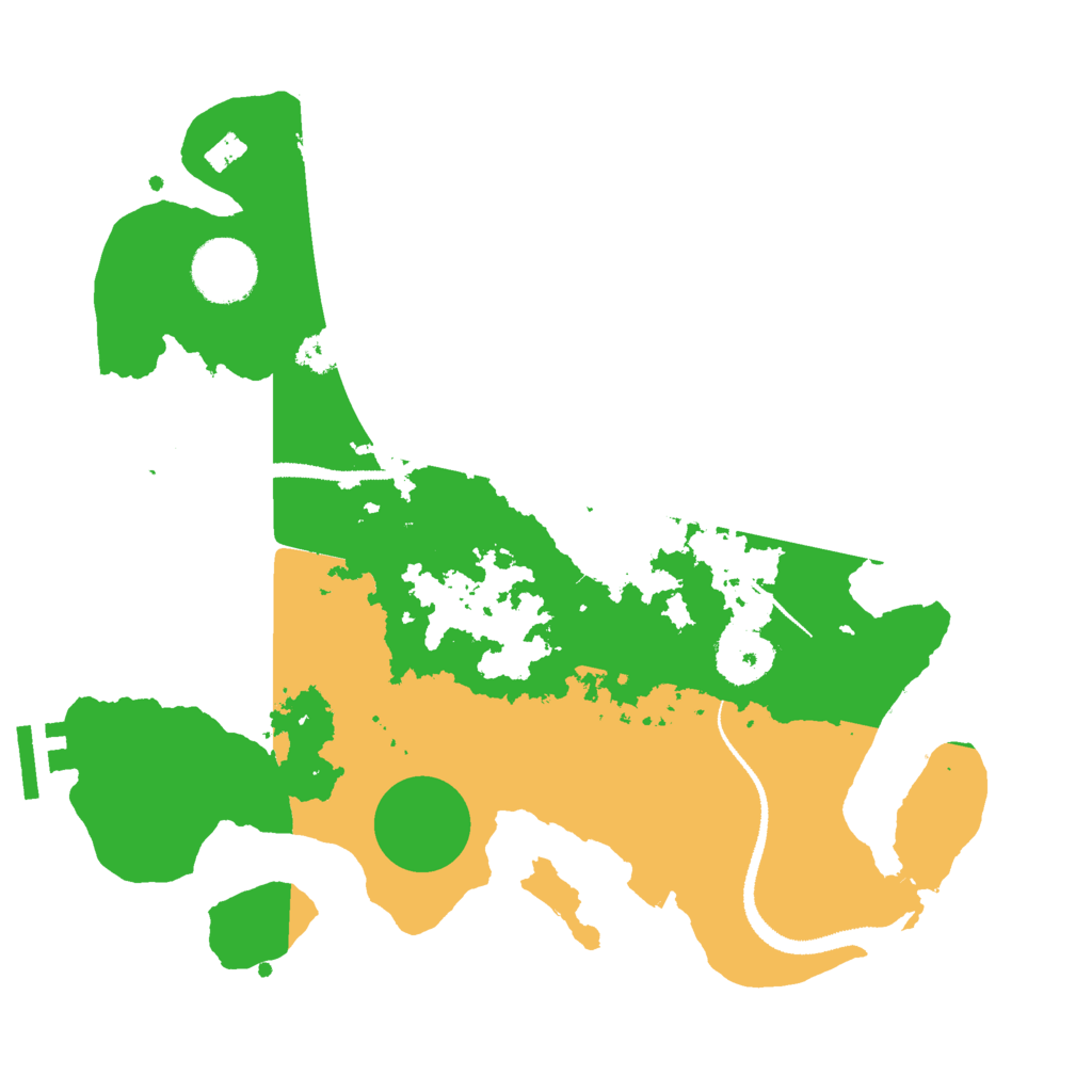 Biome Rust Map: Procedural Map, Size: 3000, Seed: 556826512