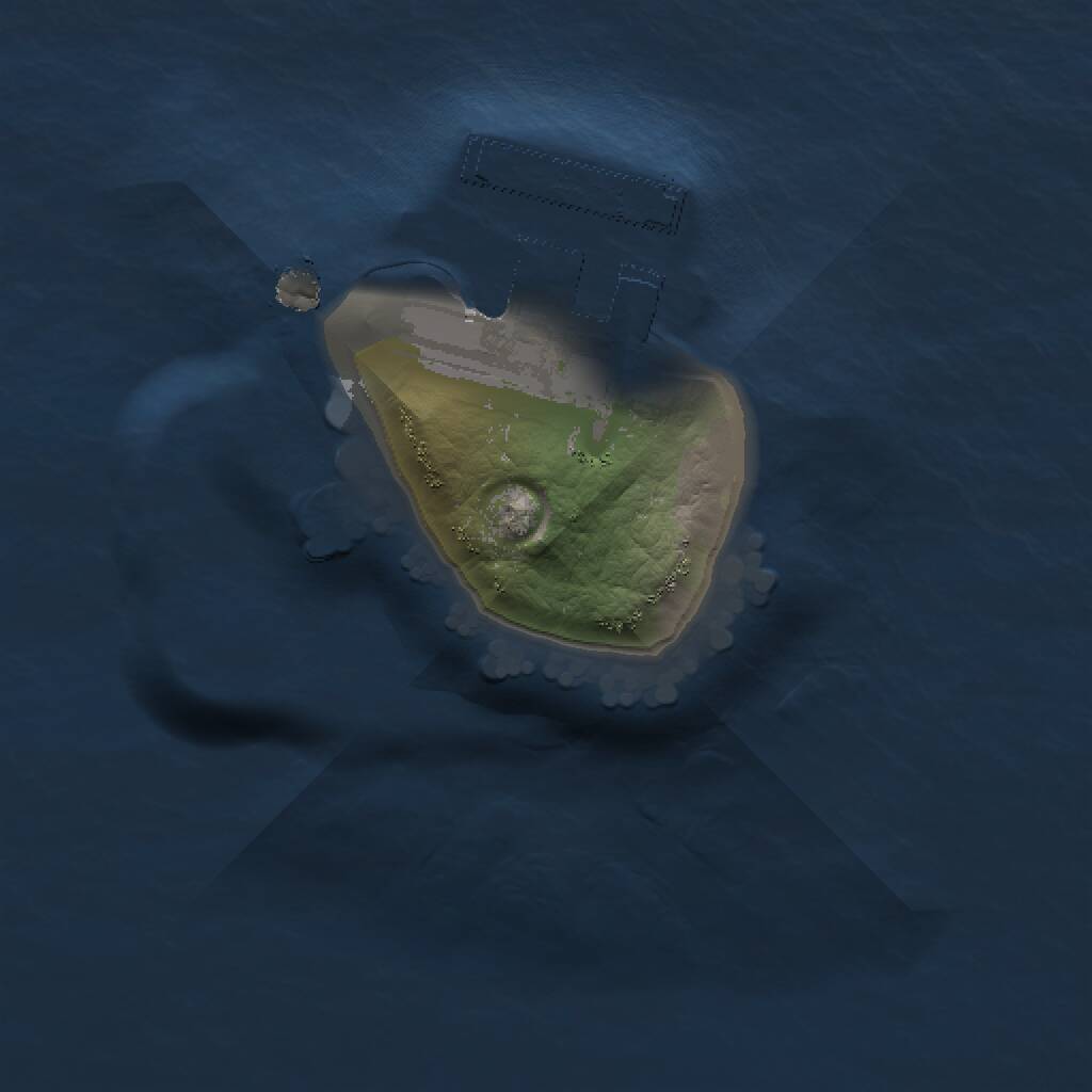 Rust Map: Procedural Map, Size: 1000, Seed: 528767837, 2 Monuments