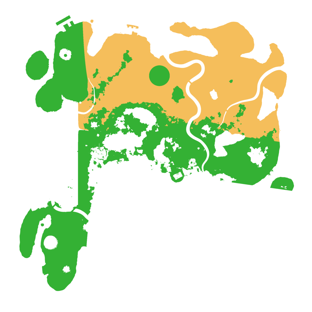 Biome Rust Map: Procedural Map, Size: 4000, Seed: 1550697927