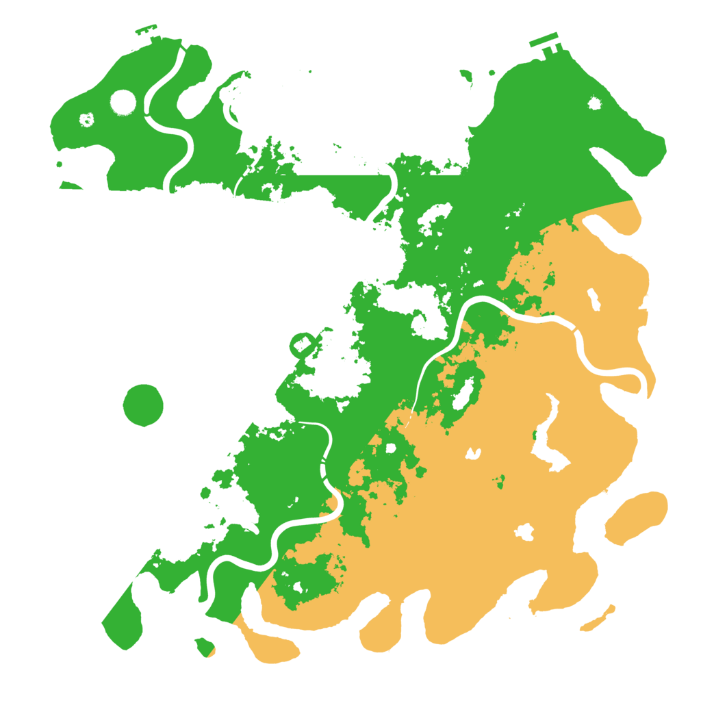Biome Rust Map: Procedural Map, Size: 4800, Seed: 367725970