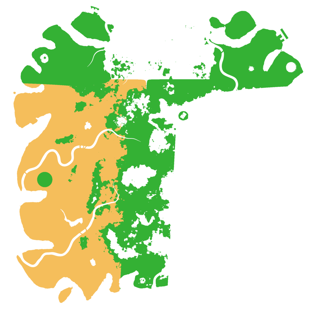 Biome Rust Map: Procedural Map, Size: 5500, Seed: 1666889931