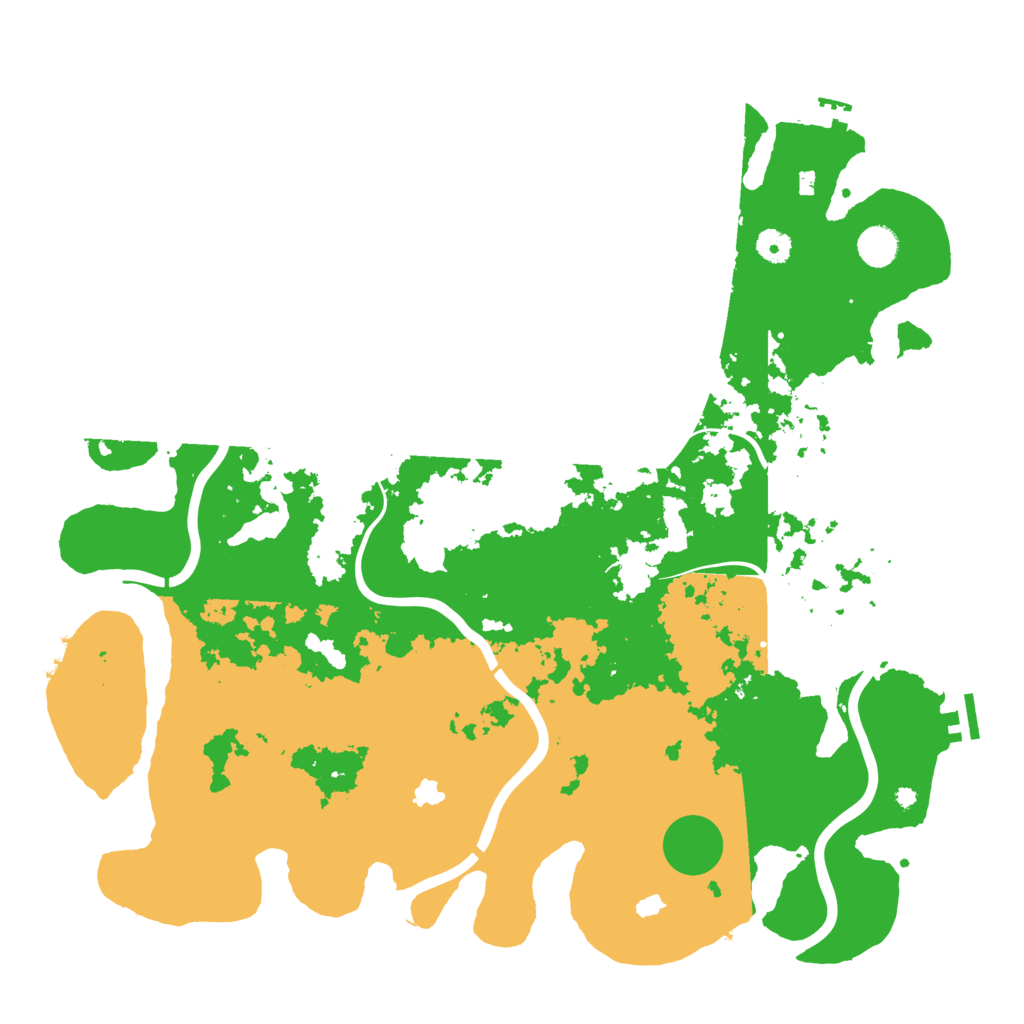 Biome Rust Map: Procedural Map, Size: 4500, Seed: 1787419467