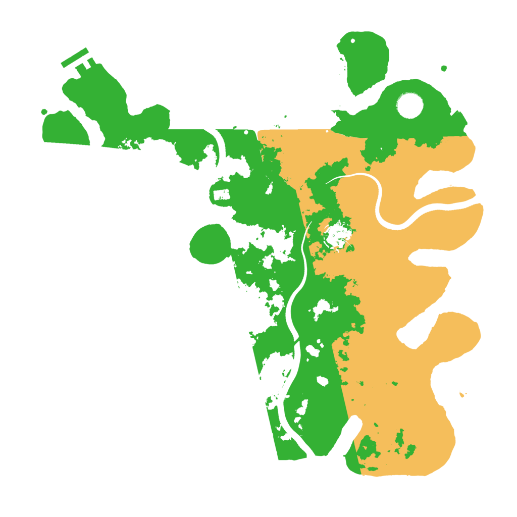 Biome Rust Map: Procedural Map, Size: 3500, Seed: 1513353016