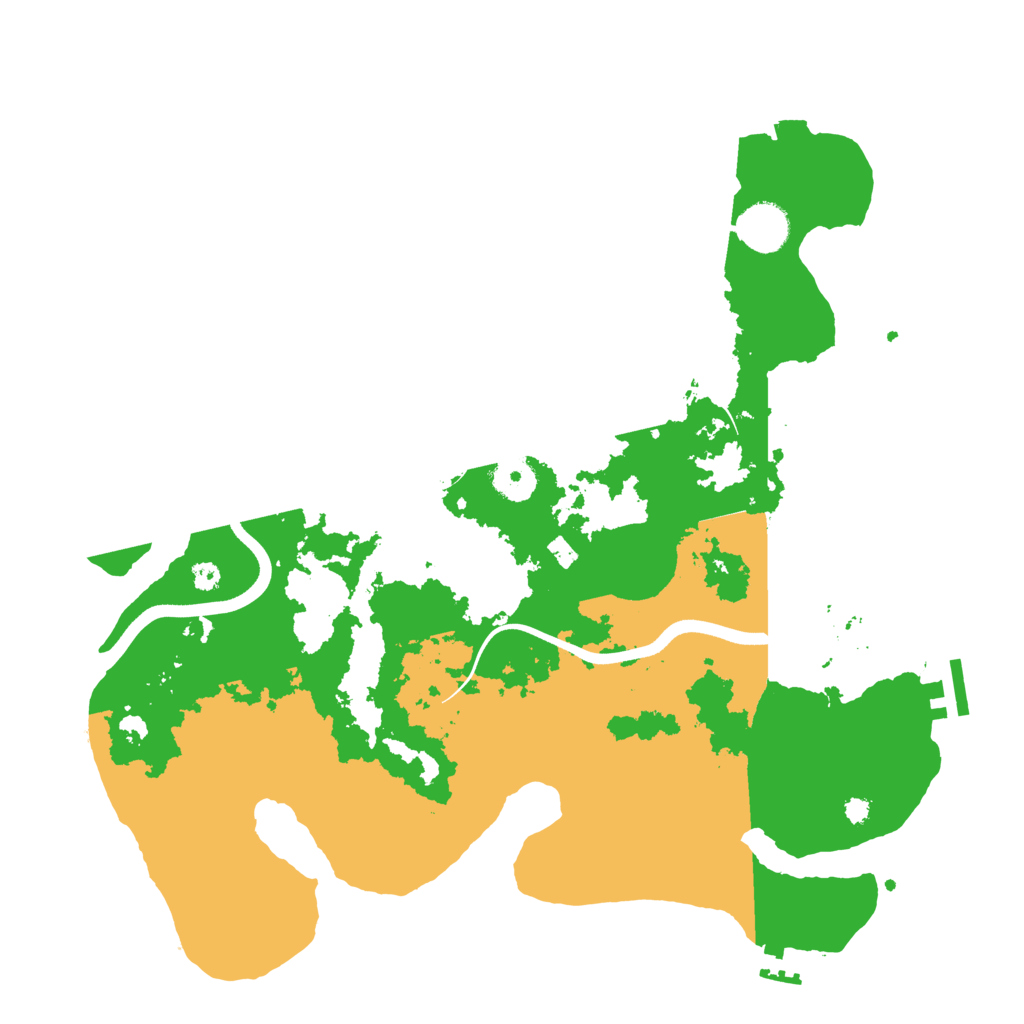 Biome Rust Map: Procedural Map, Size: 3650, Seed: 1425774645