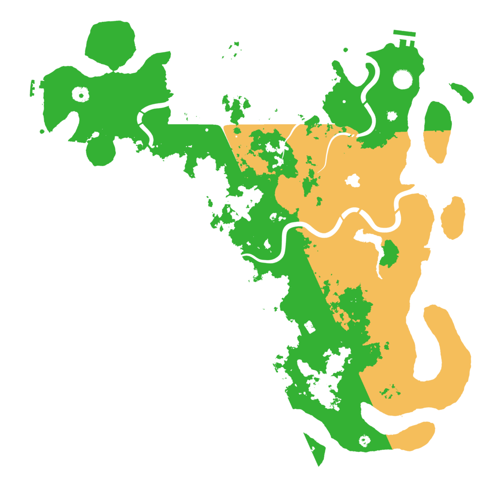 Biome Rust Map: Procedural Map, Size: 4500, Seed: 6738569