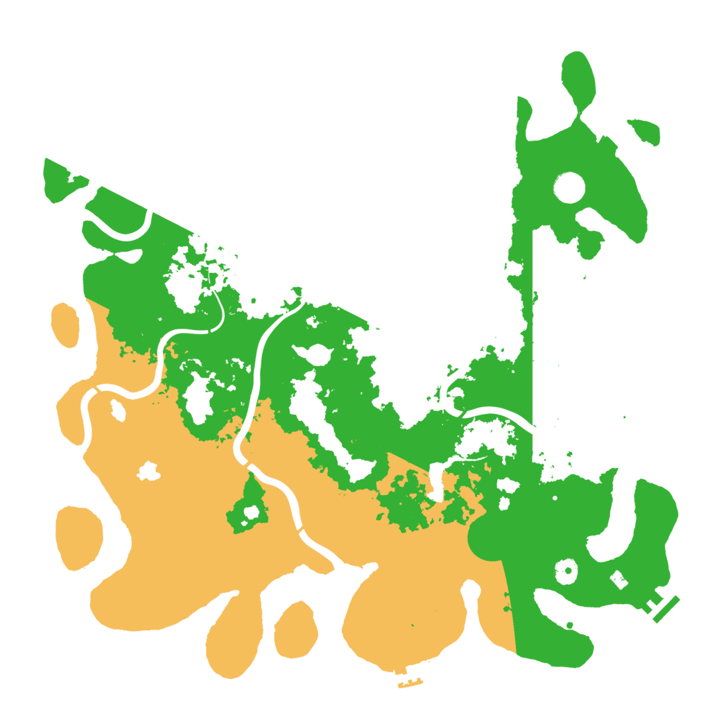 Biome Rust Map: Procedural Map, Size: 4300, Seed: 2061616647
