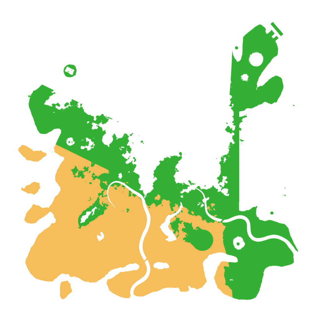 Biome Rust Map: Procedural Map, Size: 4000, Seed: 34044377