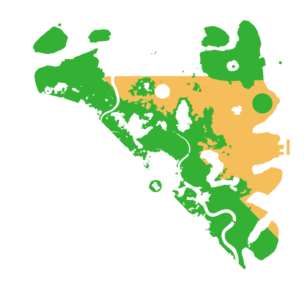 Biome Rust Map: Procedural Map, Size: 4000, Seed: 138249992