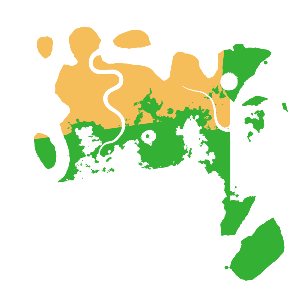 Biome Rust Map: Procedural Map, Size: 3300, Seed: 2108932119