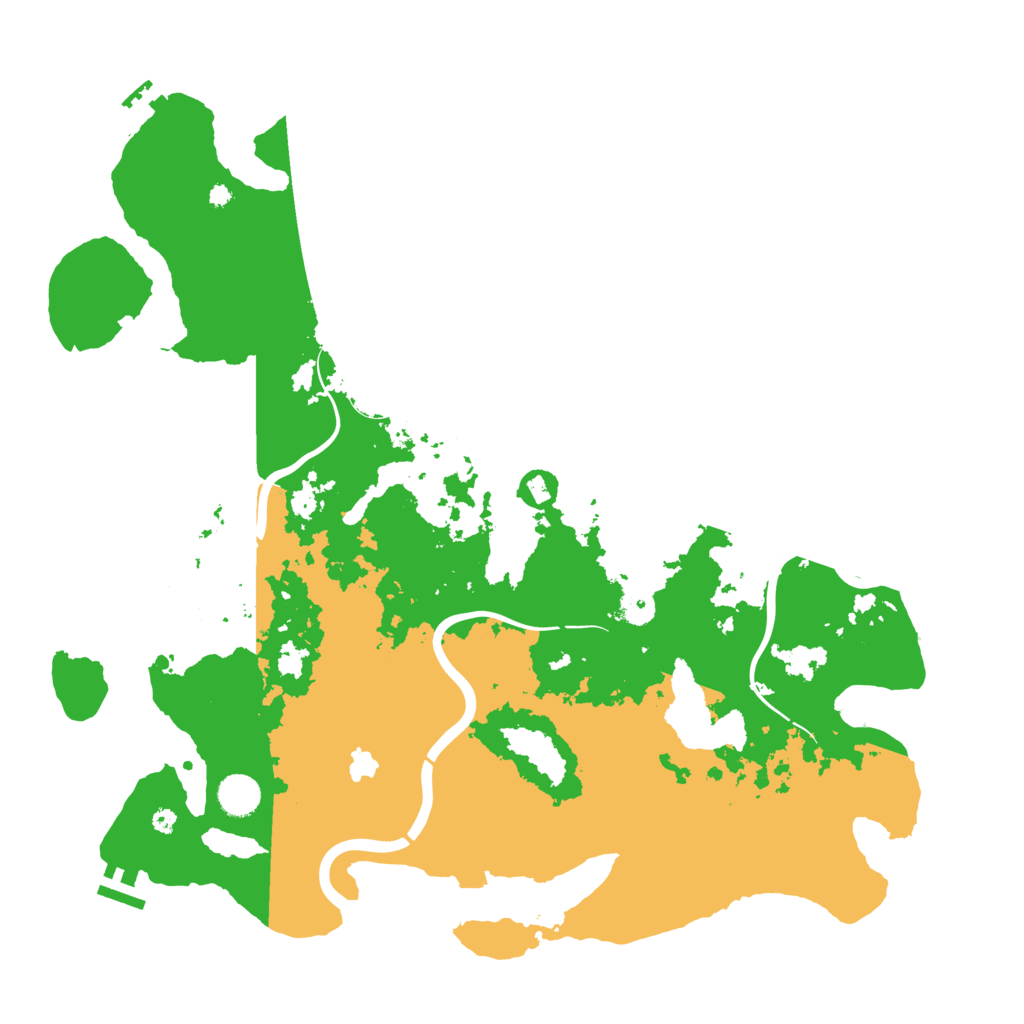 Biome Rust Map: Procedural Map, Size: 4250, Seed: 2036754335