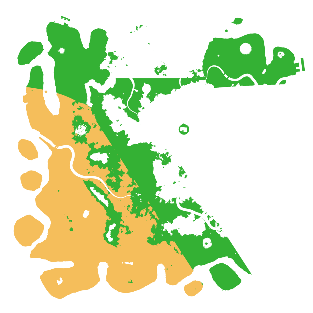 Biome Rust Map: Procedural Map, Size: 4800, Seed: 366729961