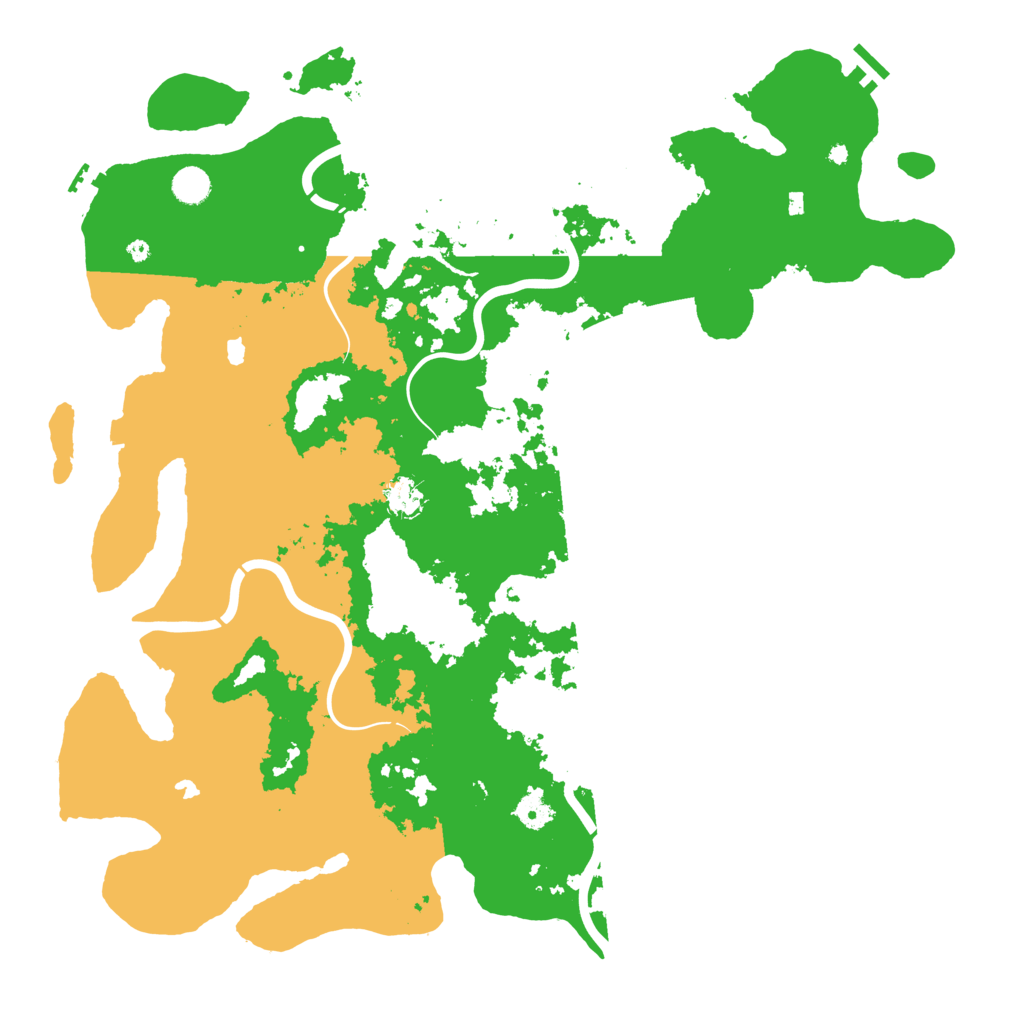 Biome Rust Map: Procedural Map, Size: 4750, Seed: 982345885