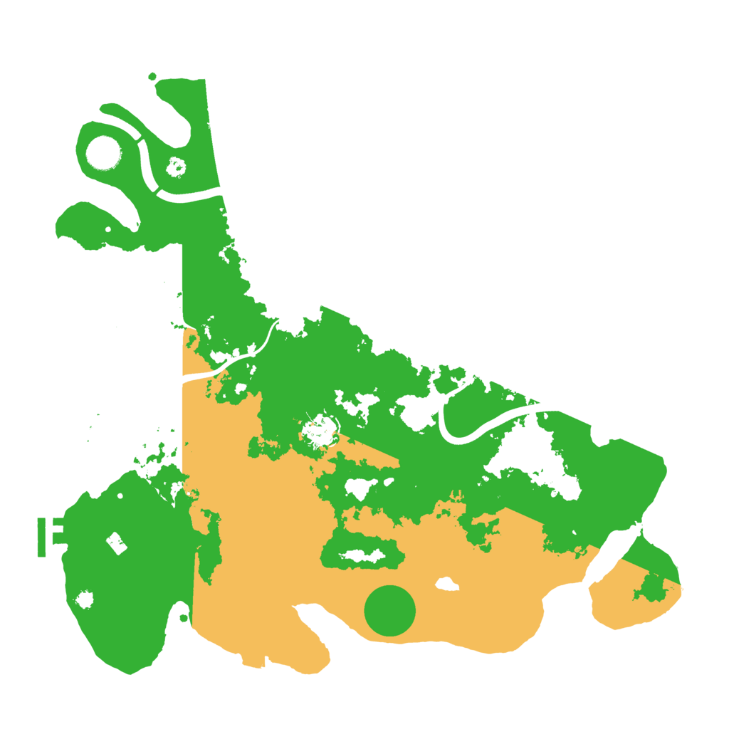 Biome Rust Map: Procedural Map, Size: 3750, Seed: 842927814