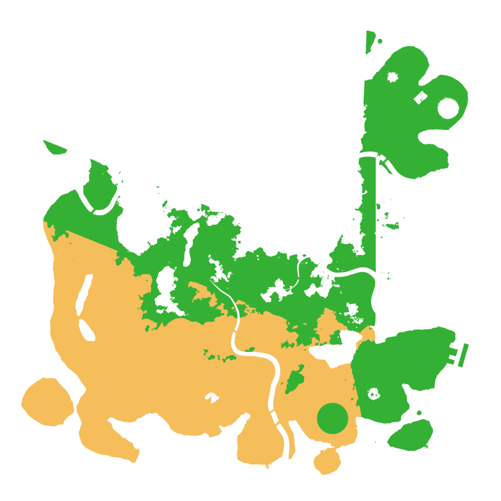Biome Rust Map: Procedural Map, Size: 4250, Seed: 1943379649