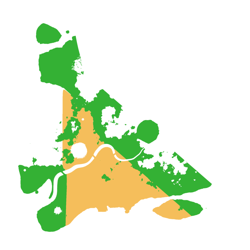 Biome Rust Map: Procedural Map, Size: 3000, Seed: 867542
