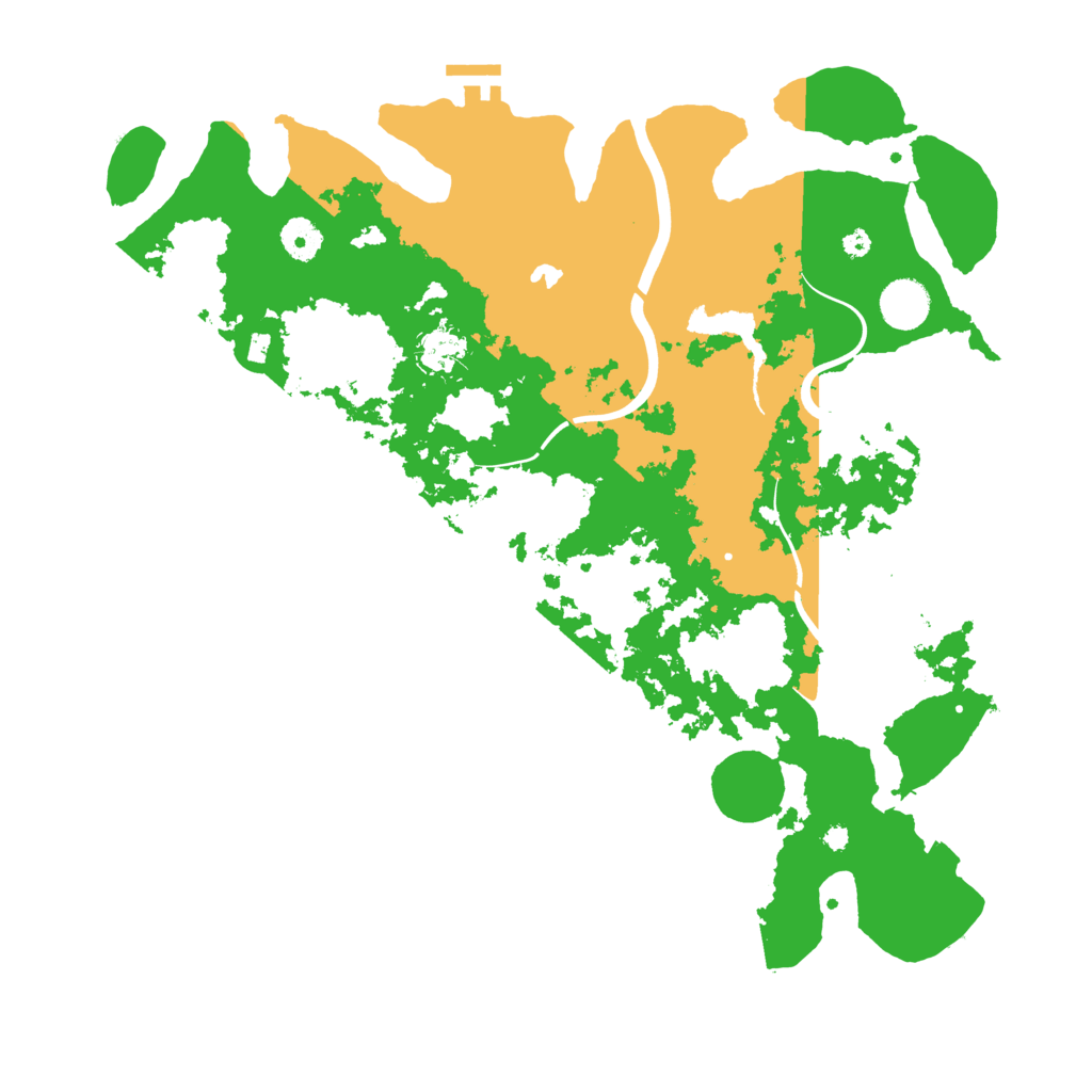 Biome Rust Map: Procedural Map, Size: 4000, Seed: 1101347299
