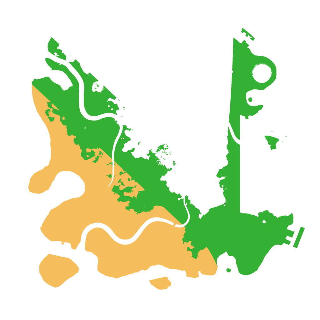 Biome Rust Map: Procedural Map, Size: 3000, Seed: 100826