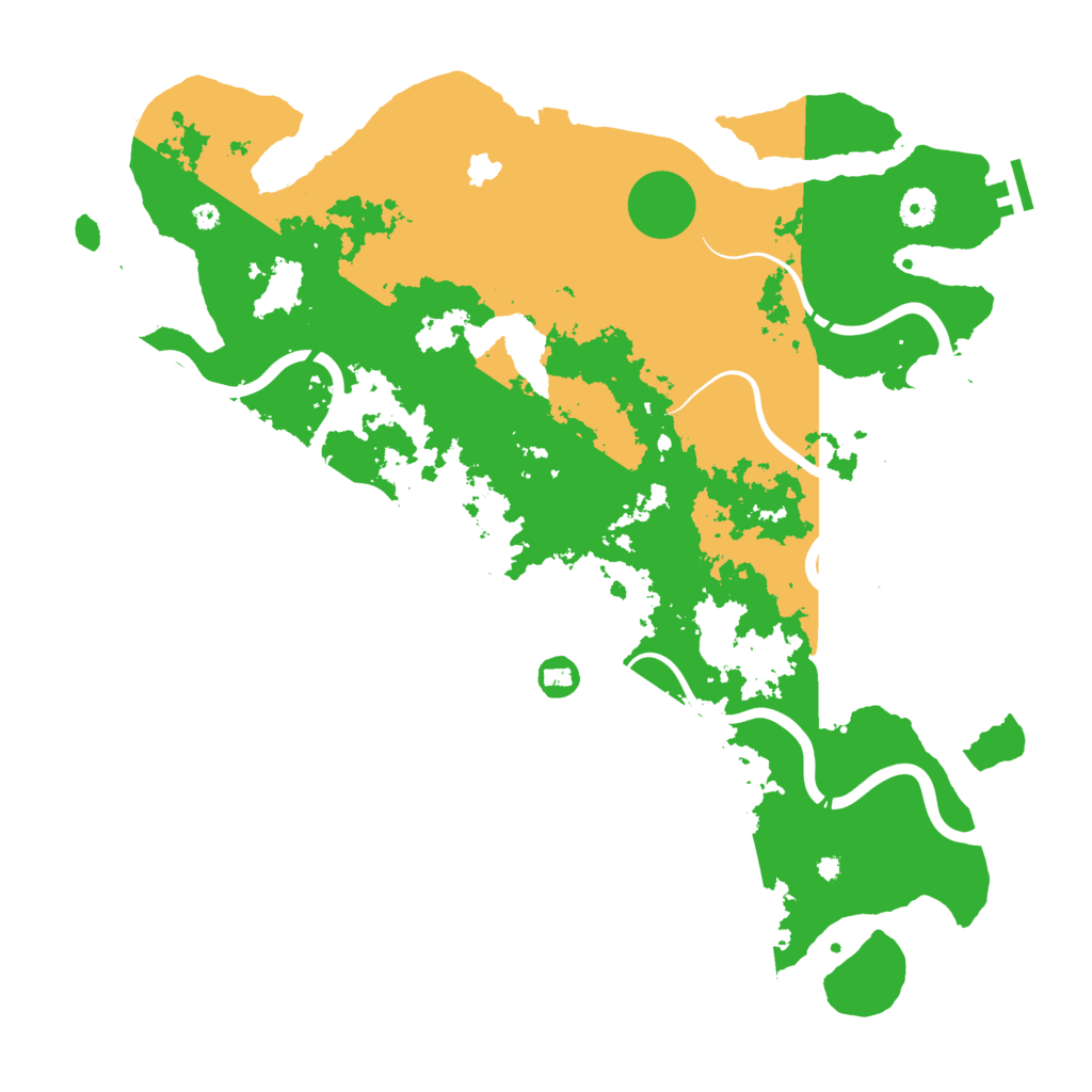 Biome Rust Map: Procedural Map, Size: 4250, Seed: 11031804