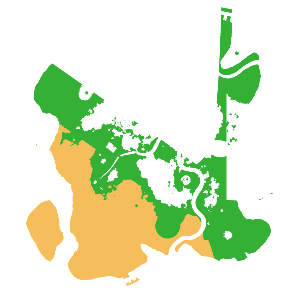 Biome Rust Map: Procedural Map, Size: 3250, Seed: 809936925