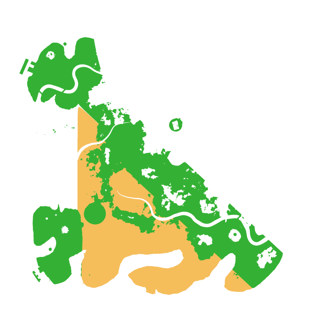 Biome Rust Map: Procedural Map, Size: 3850, Seed: 3250