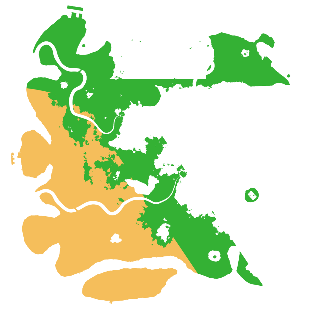Biome Rust Map: Procedural Map, Size: 4000, Seed: 1289873939